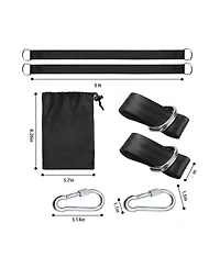 Piscifun Heavy Duty Tree Swing Straps 2 Pack With Carabiners Carry Bag For Outdoor Hammock Yoga