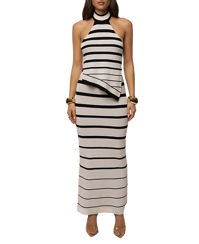 Jluxlabel Women's Marina Nights Striped Skirt Set