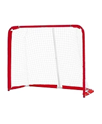 Sevorley Steel Street Hockey Goal, Portable Regulation-Size Net for Backyard