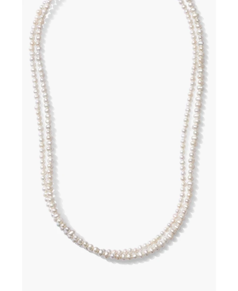 18K Gold Plated Freshwater Pearls - Cece Necklace 17" For Women