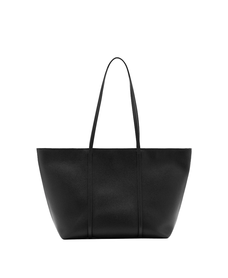 Mango Women's Double Handle Shopper Bag