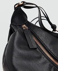 Mango Women's Oval Shoulder Bag