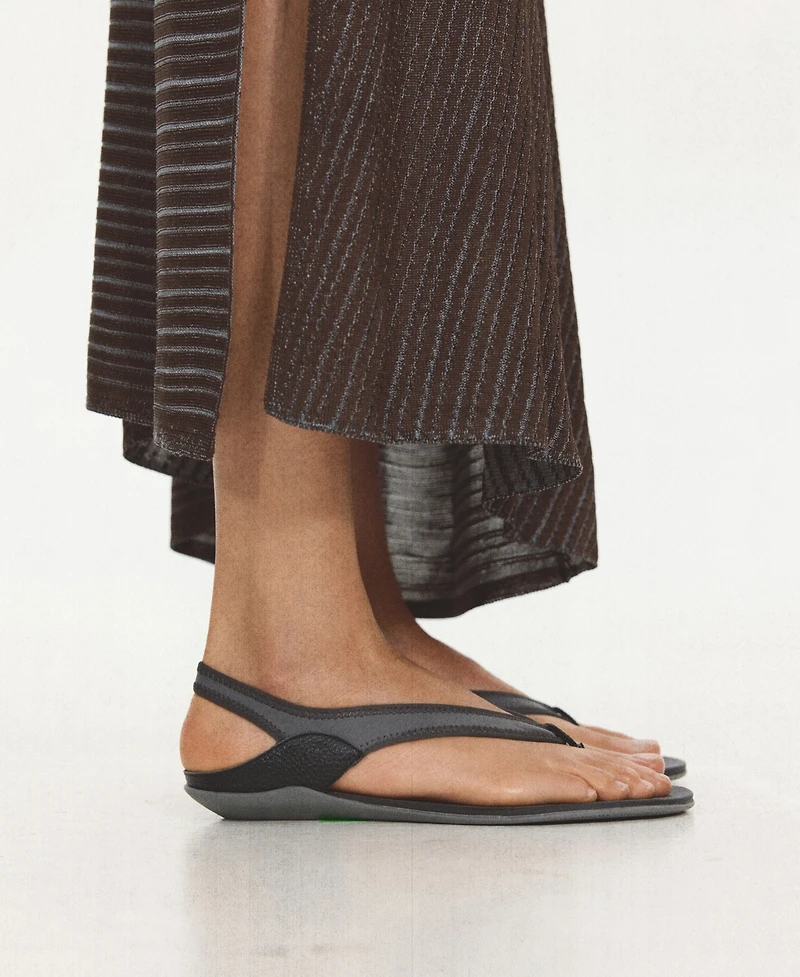 Mango Women's Straps Neoprene Sandals