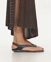 Mango Women's Straps Neoprene Sandals