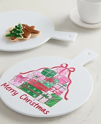 Tinsel and Frost Melamine Presents Cheese Board, Set of 2