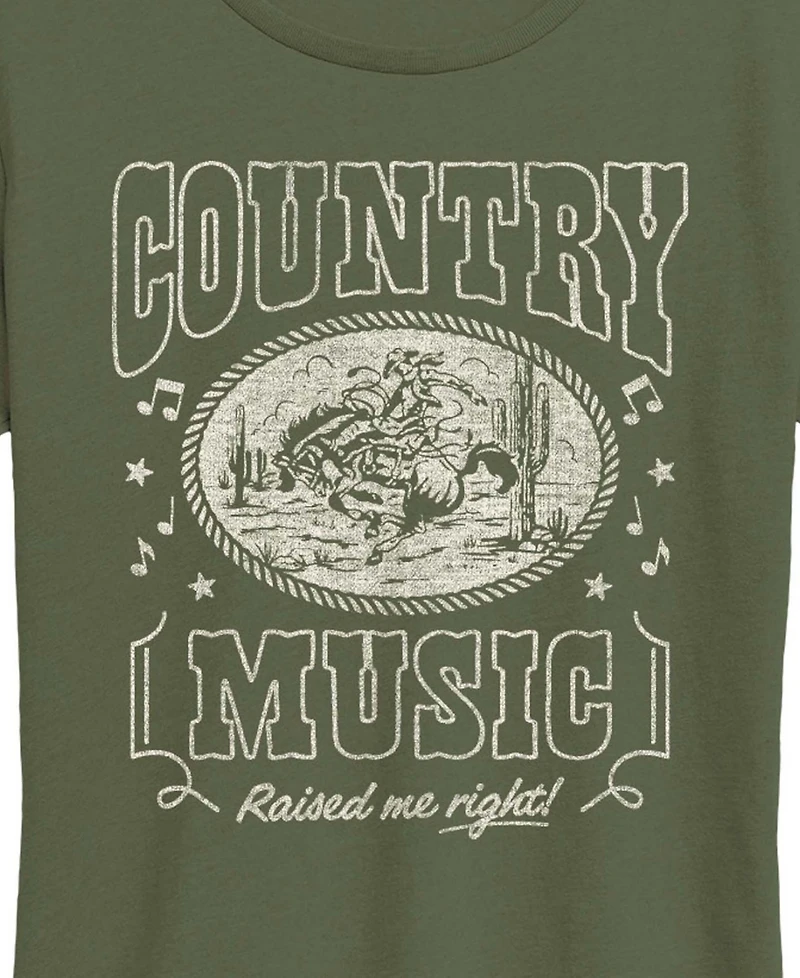 Hybrid Apparel Plus Short-Sleeve Graphic Country Music Tee