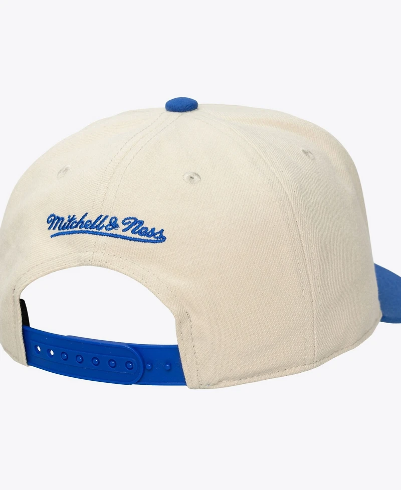 Mitchell & Ness Men's and Women's Cream Brooklyn Dodgers Retro Arch Pro Pinch Adjustable Hat