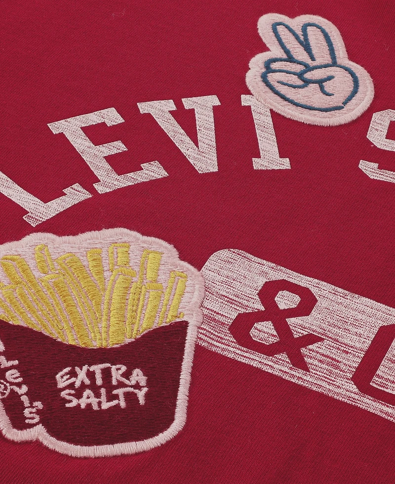 Levi's Girls' 7-16 Patches Oversized T-Shirt