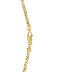 Macy's Ice Chain Necklace in 10k Yellow Gold