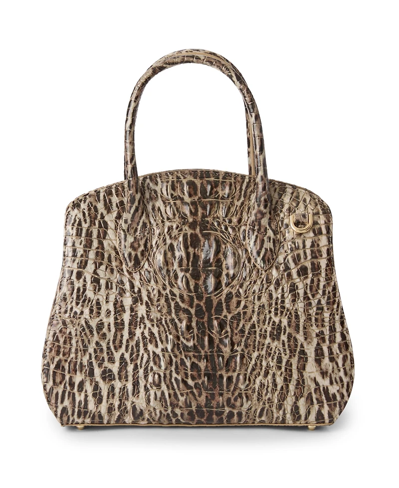 Brahmin Rosetta Melbourne Leather Satchel