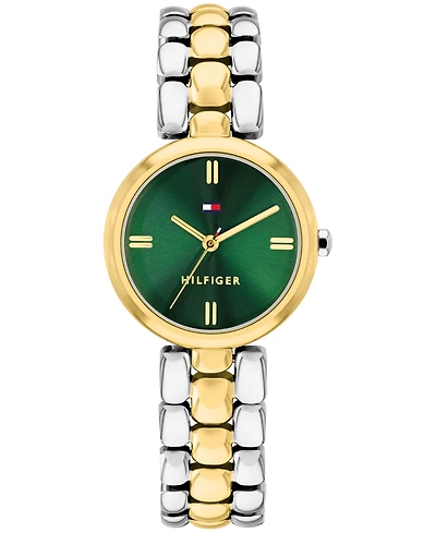 Tommy Hilfiger Women's Quartz Two-Tone Stainless Steel Bracelet Watch 26mm