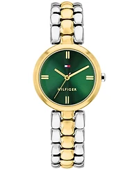Tommy Hilfiger Women's Quartz Two-Tone Stainless Steel Bracelet Watch 26mm