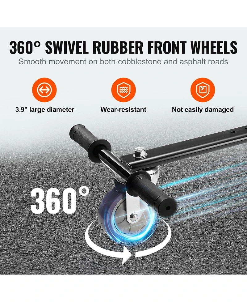 Sevorley Hoverboard Go-Kart Seat Attachment for Kids and Adults, Adjustable Frame, Fits 6.5" to 10" Boards