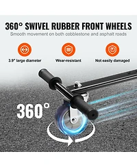 Sevorley Hoverboard Go-Kart Seat Attachment for Kids and Adults, Adjustable Frame, Fits 6.5" to 10" Boards