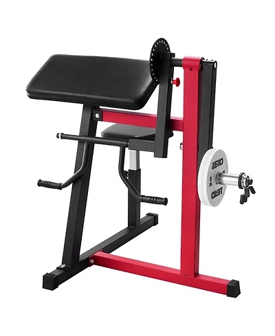 Sevorley 2-in-1 Preacher Curl and Tricep Extension Machine for Home Gym