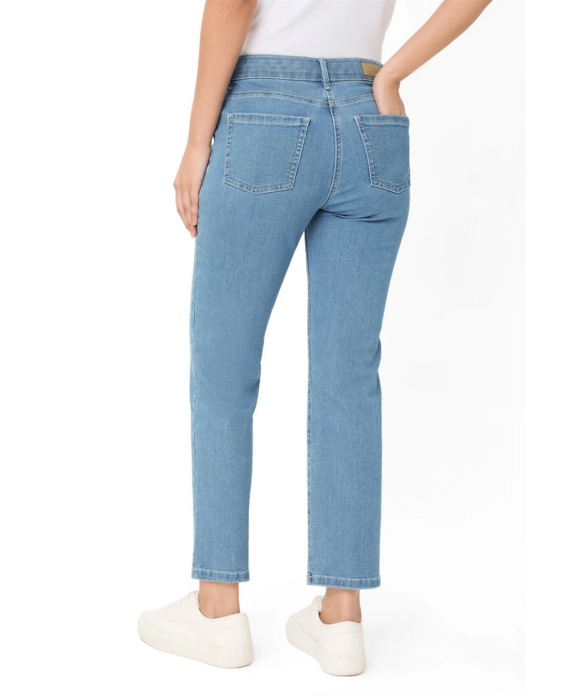 Olsen Women's Cropped Denim Jeans