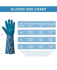 Xdovet Gardening Gloves Women Rose Pruning Thorn Proof Long Forearm