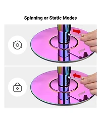 Yescom 3 Pack 9.25 Ft Spinning Static Dancing Pole Kit for Fitness Studio Club Colorful