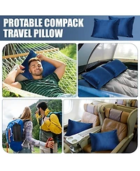 Piscifun 2 Pack Shredded Memory Foam Camping Travel Pillow Set With Waterproof Storage Bag Portable Outdoor Gear