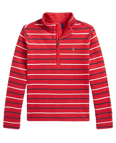 Polo Ralph Lauren Boys' 2T-7 Interlock Quarter-Zip Shirt