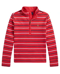 Polo Ralph Lauren Boys' 2T-7 Interlock Quarter-Zip Shirt