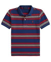 Polo Ralph Lauren Boys' 2T-7 Striped Mesh Shirt