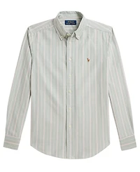 Polo Ralph Lauren Boys' 8-20 Striped Cotton Oxford Shirt