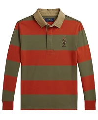 Polo Ralph Lauren Boys' 8-20 Bear Rugby Shirt