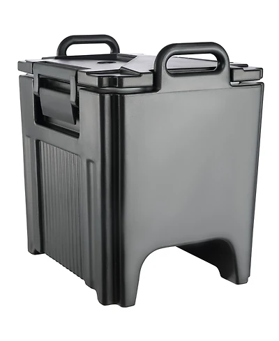 Sevorley Insulated Beverage Dispenser, 10 Gallon, Non-Electric Hot and Cold Drink Server with Two-Stage Faucet