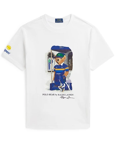 Polo Ralph Lauren Boys' 8-20 Us Open Bear Cotton T-Shirt