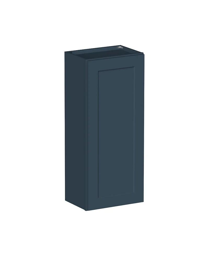 Boyel Living W18" Wall Cabinet with Full Overlay Hdf Door for Custom Kitchen or Bathroom