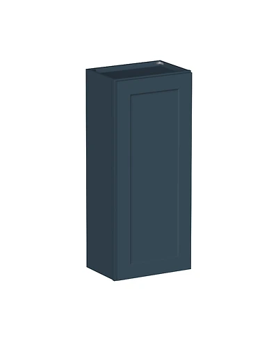 Boyel Living W18" Wall Cabinet with Full Overlay Hdf Door for Custom Kitchen or Bathroom