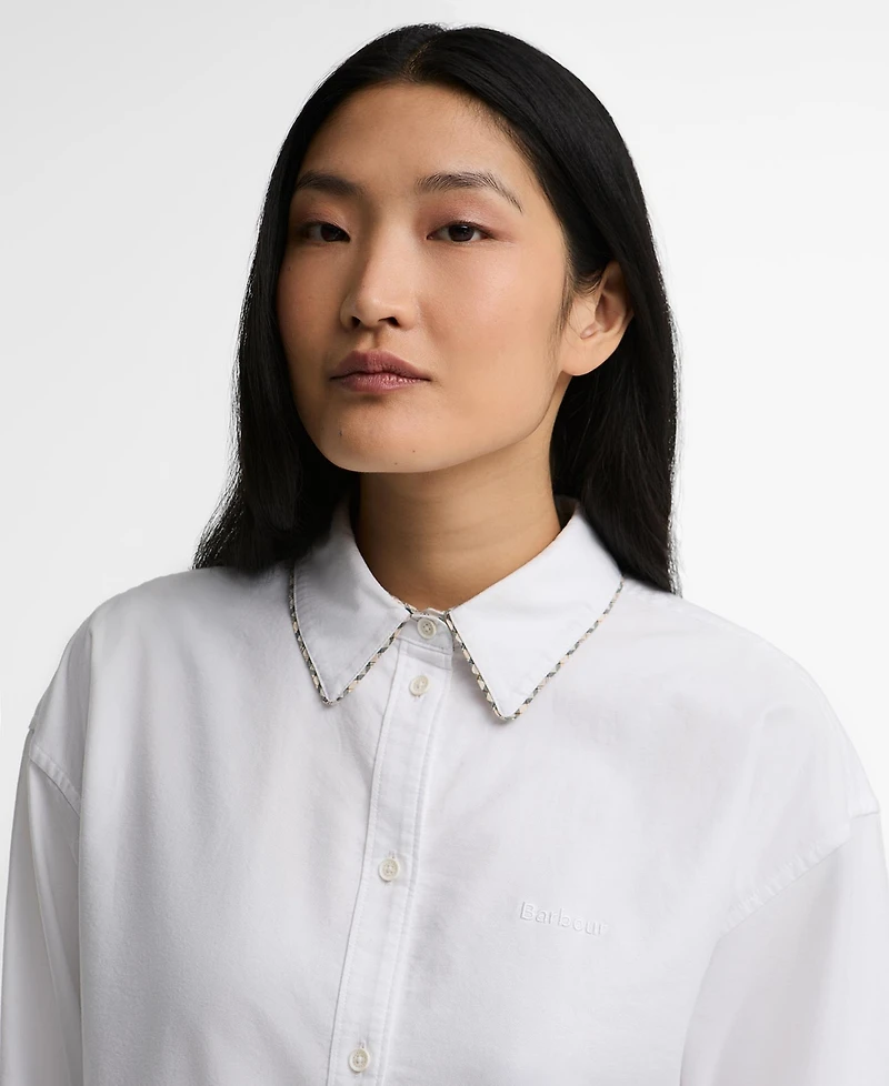 Barbour Women's Alverstone Oxford Long-Sleeve Shirt