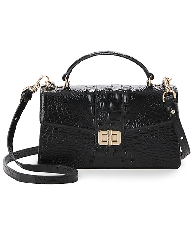 Brahmin Genie Melbourne Leather Small Crossbody Handbag