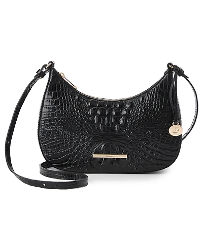 Brahmin Small Stephie Melbourne Leather Crossbody Handbag
