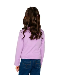 Deux par Little and Big Girl Organic Cotton Jersey T-Shirt