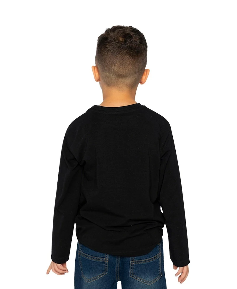 Deux par Deux Boy (2T-5T) Organic Cotton Long Sleeve T-Shirt