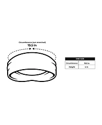 Kin Apparel Unisex Satin Lined Headband Set of 3