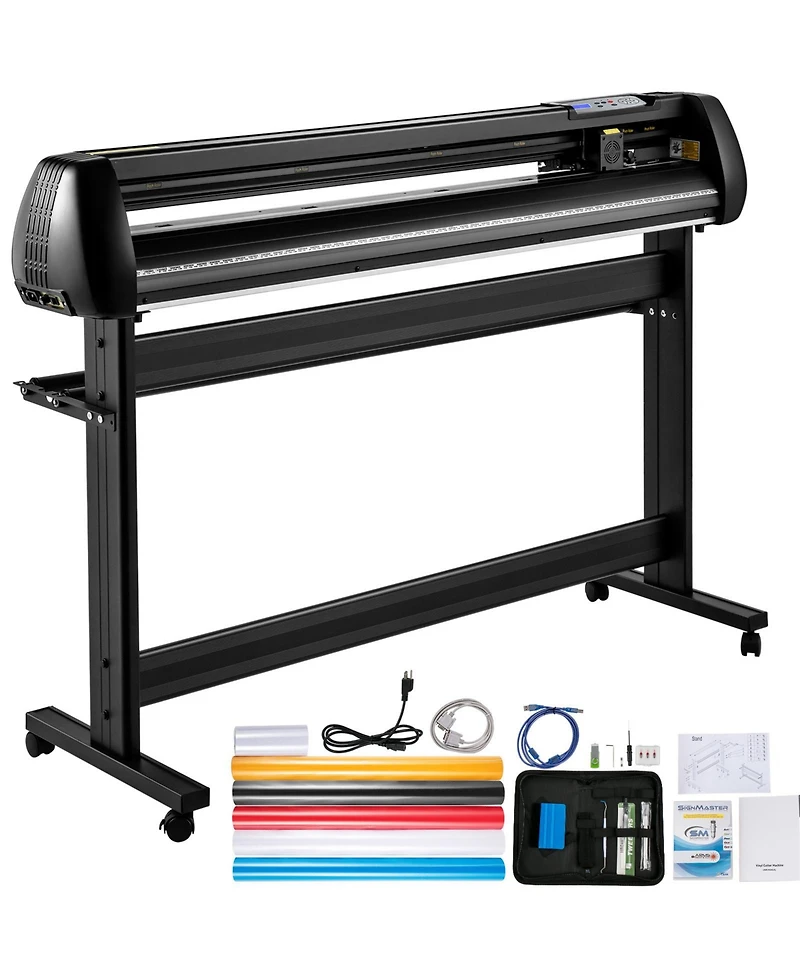 Sevorley 53 inch Vinyl Cutter Plotter with Stand and SignMaster Software