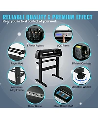 Sevorley 34 inch Bluetooth Vinyl Cutter Plotter with Stand and Craft Kit