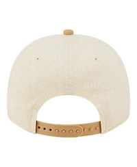 New Era Men's Cream Washington Commanders Herringbone 9FIFTY A-Frame Snapback Hat