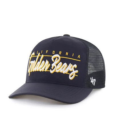 47 Brand Men's and Women's Navy Cal Bears brrr° Condor Mesh Hitch Adjustable Hat