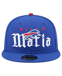New Era Men's Royal Buffalo Bills Mafia 59FIFTY Fitted Hat