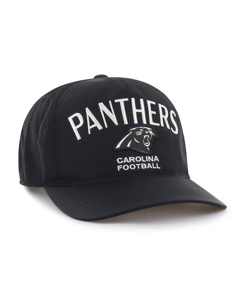 47 Brand Men's Black Carolina Panthers Modernia Hitch Adjustable Hat
