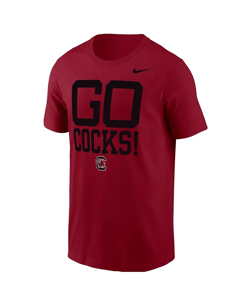 Nike Men's Garnet South Carolina Gamecocks Go Cocks T-Shirt