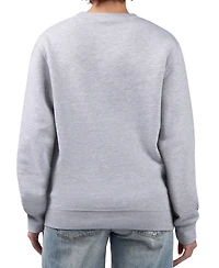 G-iii 4Her by Carl Banks Women's Heather Gray Washington Nationals Baseball Girls Fleece Pullover Sweatshirt