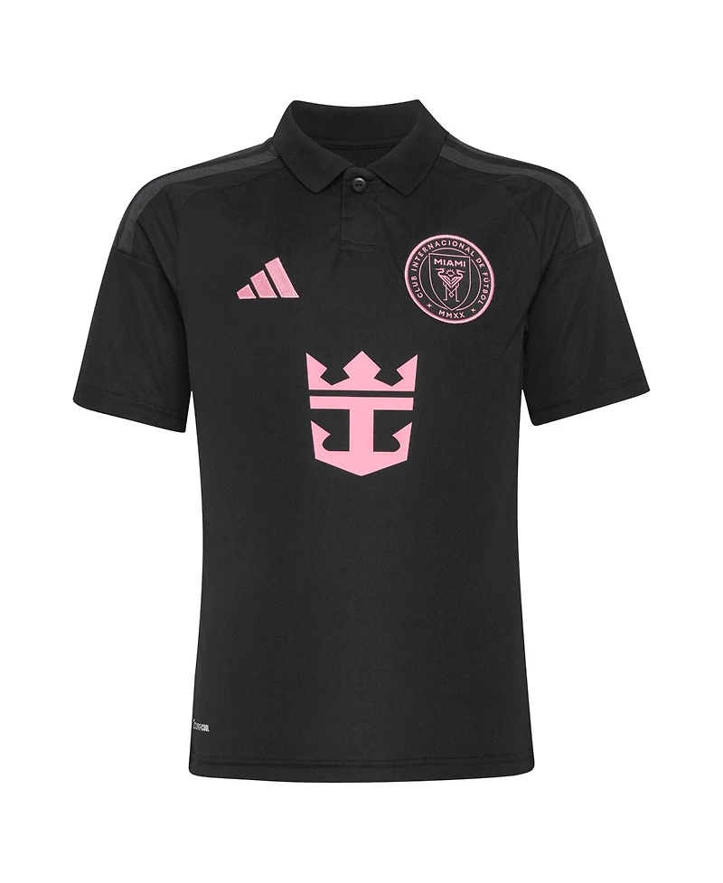 Adidas Big Boys and Girls Rodrigo De Paul Black Inter Miami Cf 2026 Presagio Replica Jersey