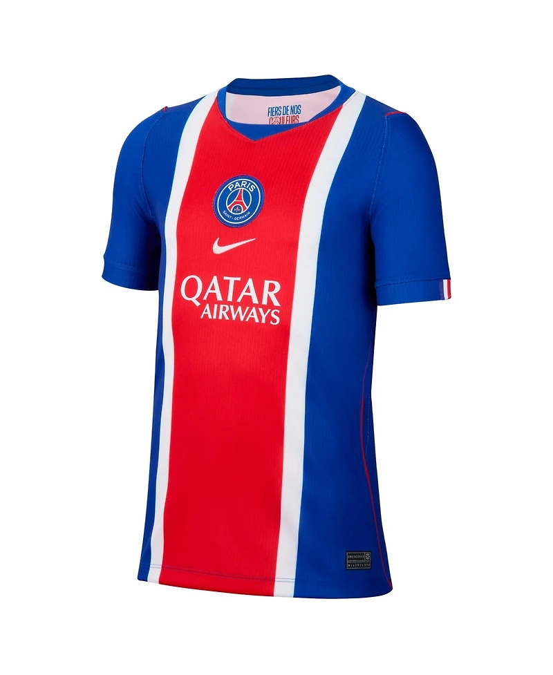 Nike Big Boys and Girls Khvicha Kvaratskhelia Blue Paris Saint-Germain 2026/27 Home Stadium Replica Jersey