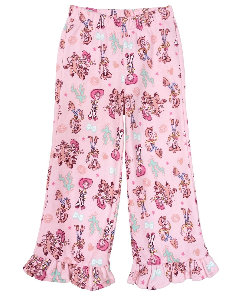 Toy Story Girls' Fleece 2-Piece Sweatshirt and Pants Set