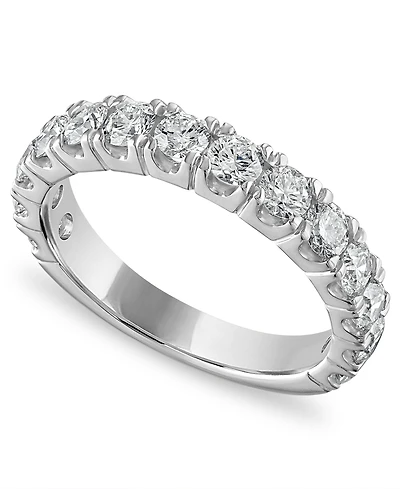 Diamond Band Ring (1-1/2 ct. t.w.) 14k White Gold
